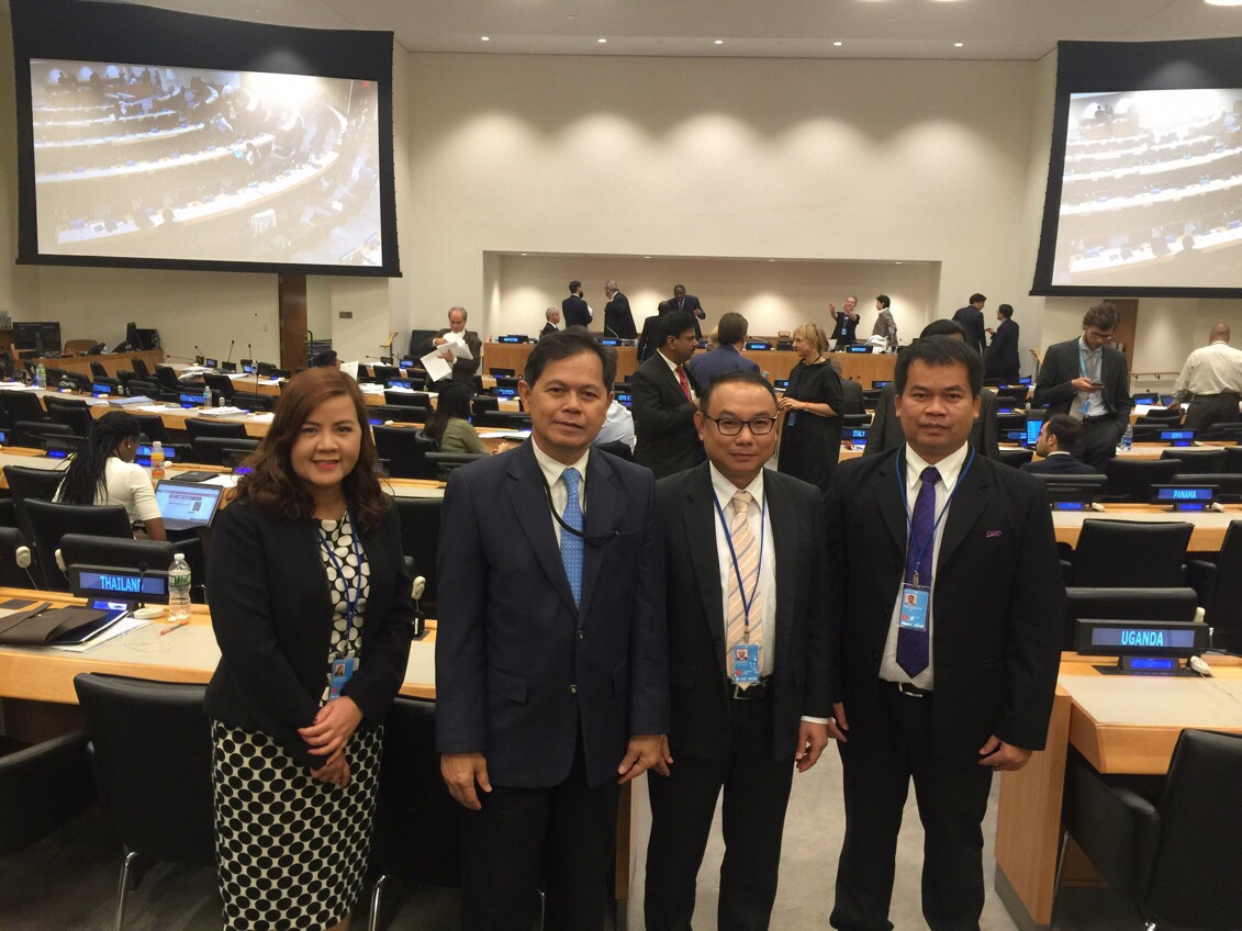 ﻿กรมบังคับคดี เข้าร่วมประชุมคณะกรรมาธิการกฎหมายการค้าระหว่างประเทศฯ สมัยที่ 49